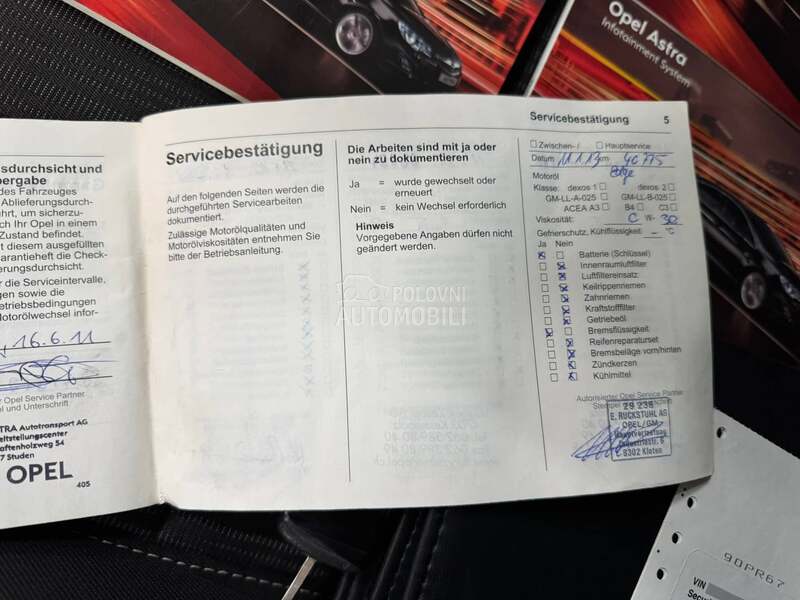 Opel Astra J 1.4 TURBO CH