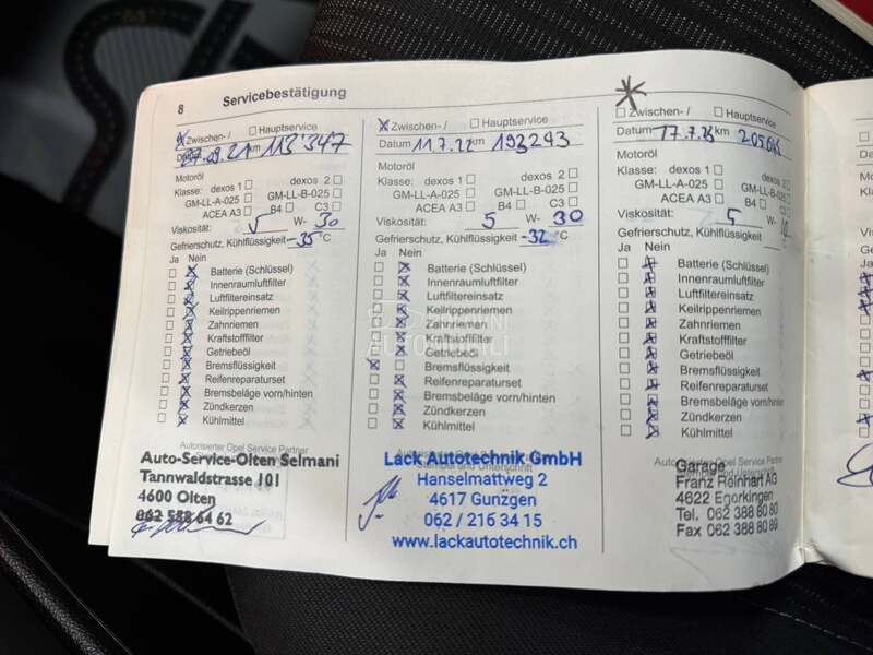 Opel Astra J 1.4 TURBO CH