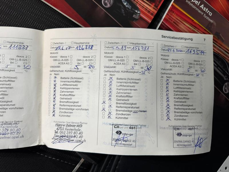 Opel Astra J 1.4 TURBO CH