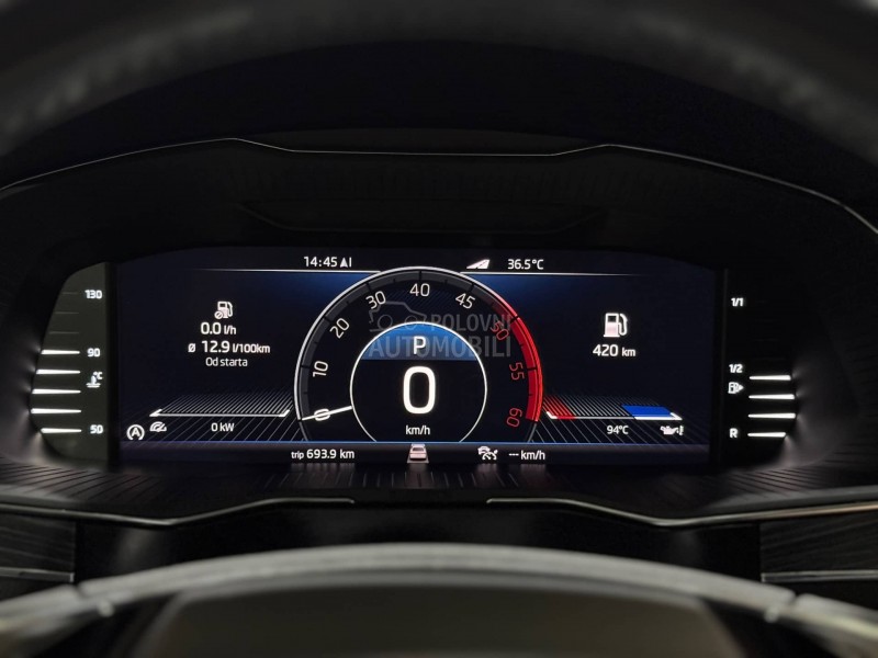 Škoda Superb 2.0D/PREMIUM/KRISTAL