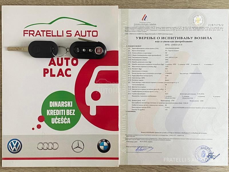 Fiat 500L KREDlTl,RATA 128e