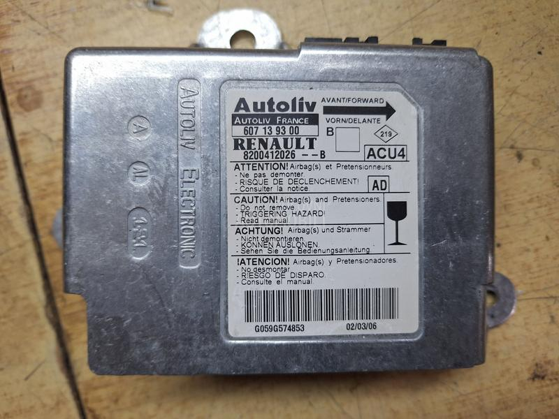 Centrala air bag a Megan 2