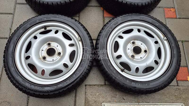 Čelične felne  15" 3 x 112