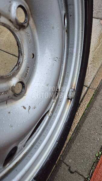 Čelične felne  15" 3 x 112