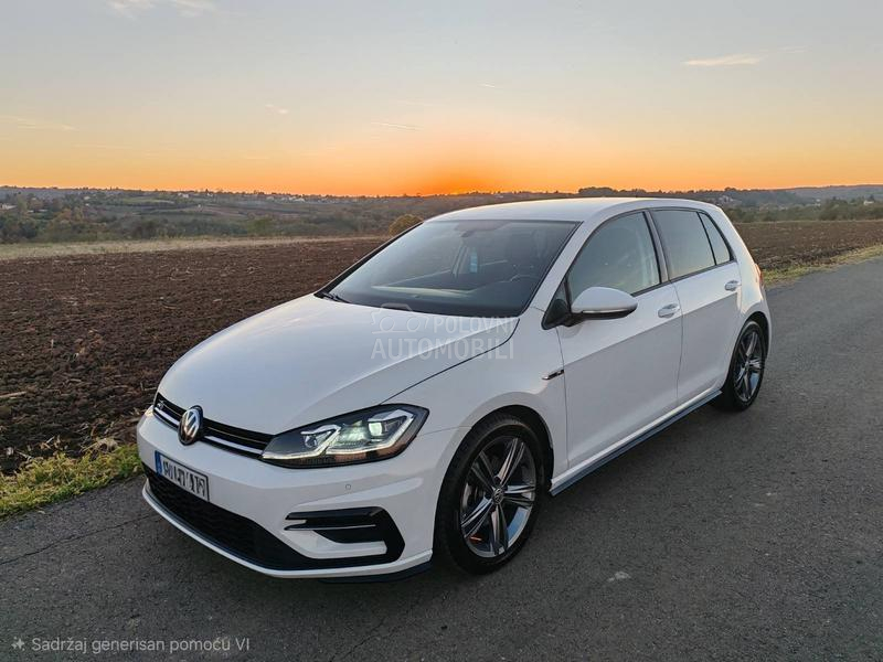 Volkswagen Golf 7 7.5 R line