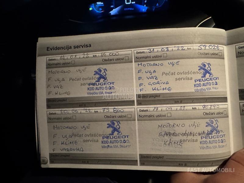 Peugeot 308 1.5 HDI Virtual/Led