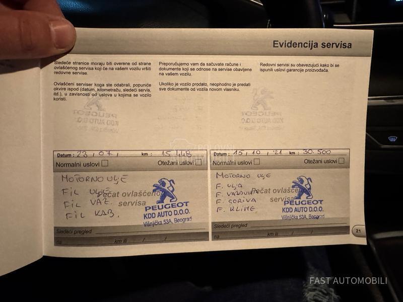 Peugeot 308 1.5 HDI Virtual/Led