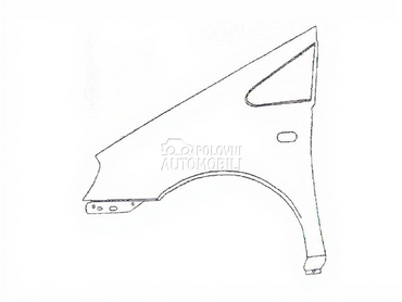 prednji levi blatobran za Ford Galaxy od 1995. do 2006. god.