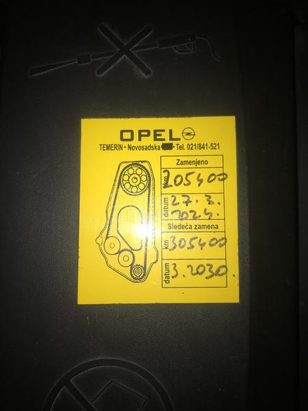 Opel Astra J reg/servisi