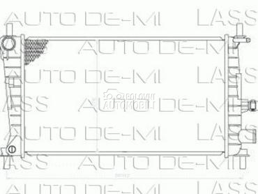 HLADNJAK MOTORA za Ford Fiesta od 1996. do 2001. god.