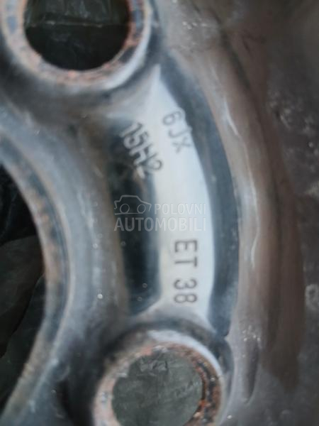 Čelične felne  15" 5 x 100