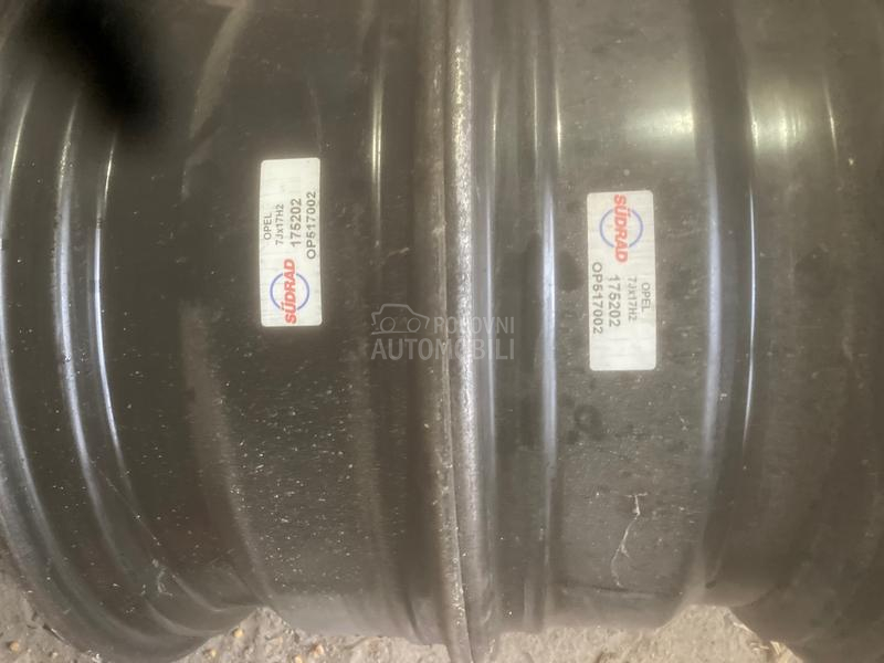 Čelične felne Opel GM 17" 5 x 120