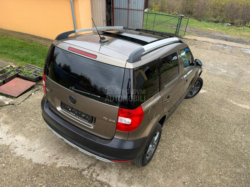 Škoda Yeti 4x4/NAVl/PAN0/K0ZA