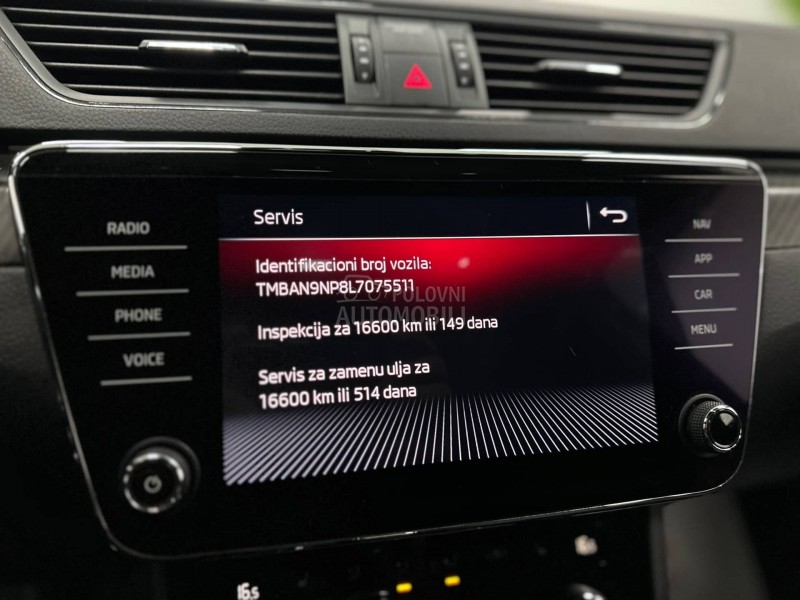 Škoda Superb 1.5 TSI SPORTLINE