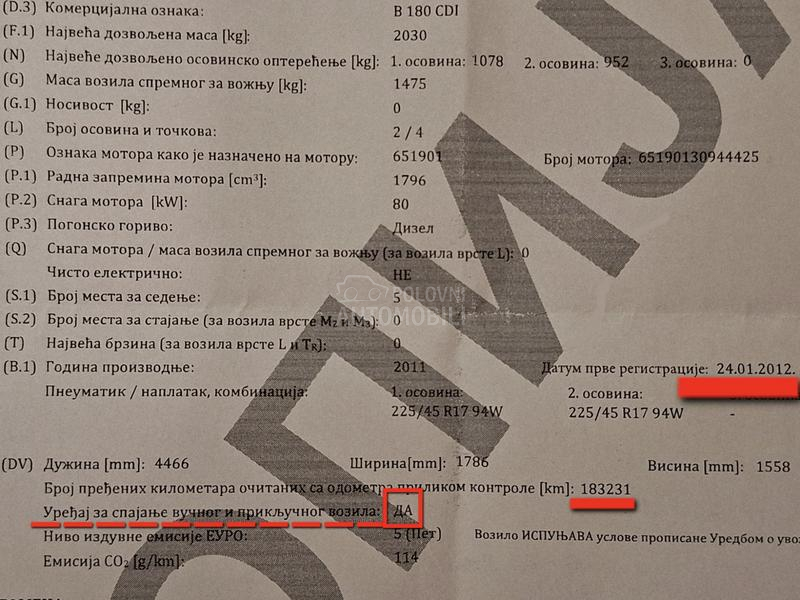 Mercedes Benz B 180 CDI led.bixenon