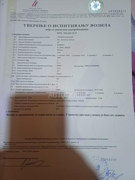 Renault Grand Espace 2.0dci