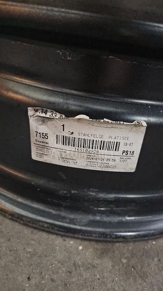 Čelične felne germani 17" 5 x 120