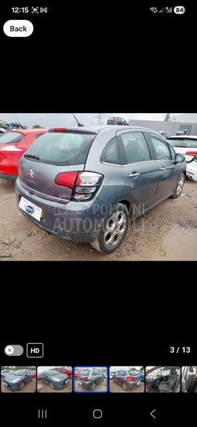 Citroen C3 2013. god. -  kompletan auto u delovima