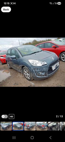 Citroen C3 2013. god. -  kompletan auto u delovima