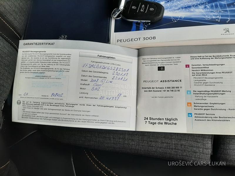 Peugeot 3008 1.6 HDI GT Line CH