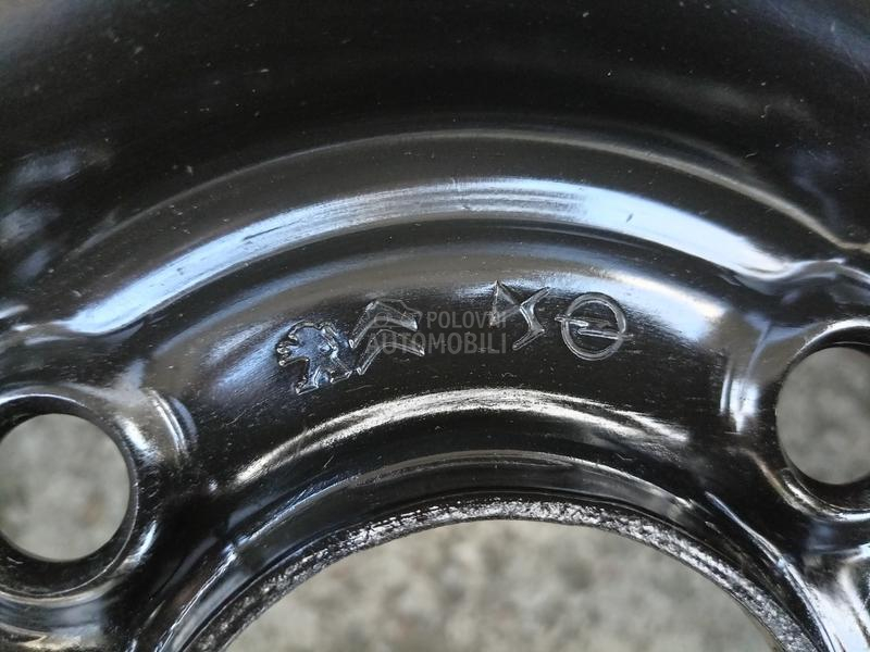 Čelične felne Pezo Citroen Opel 16" 4 x 108