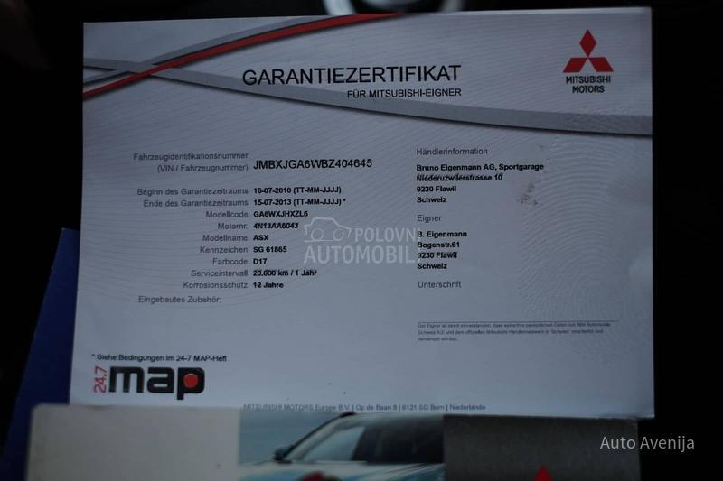 Mitsubishi ASX 1.8DiD 4x4 CH