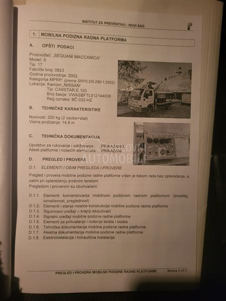 Nissan Cabstar E 120