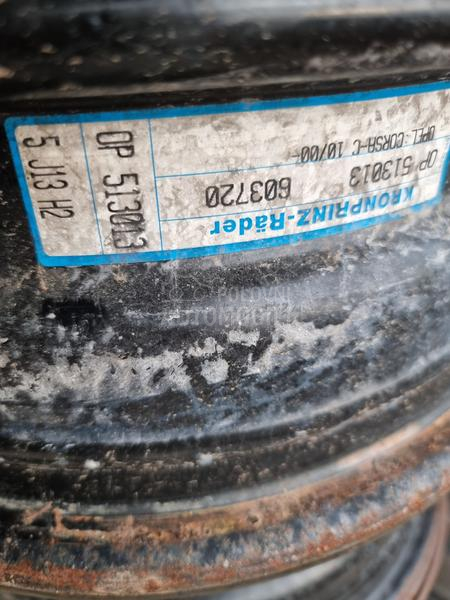 Aluminijumske felne  13" 4 x 100