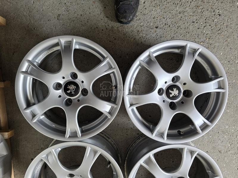 Aluminijumske felne pezo 15" 4 x 108