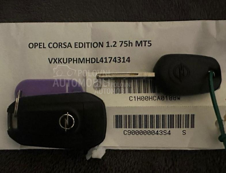 Opel Corsa F 1.2 Edition Srbija