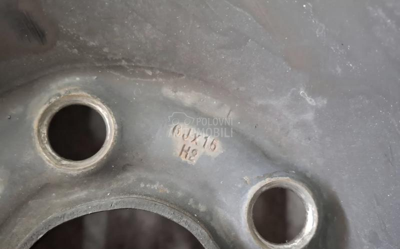 Čelične felne  15" 5 x 100