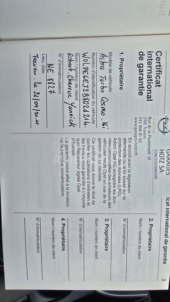 Opel Astra J 1.6T COSMO