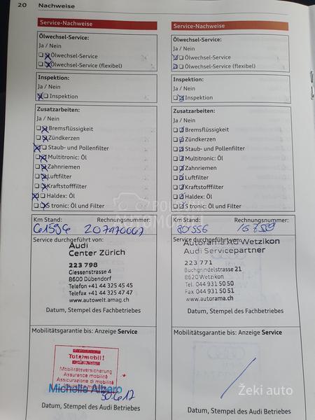 Audi A3 2.0TDI quattro CH