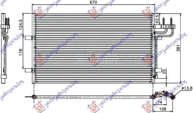 HLADNJAK KLIME BENZIN/DIZEL...