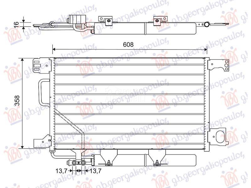 HLADNJAK KLIME 2.7 DIZEL (6...