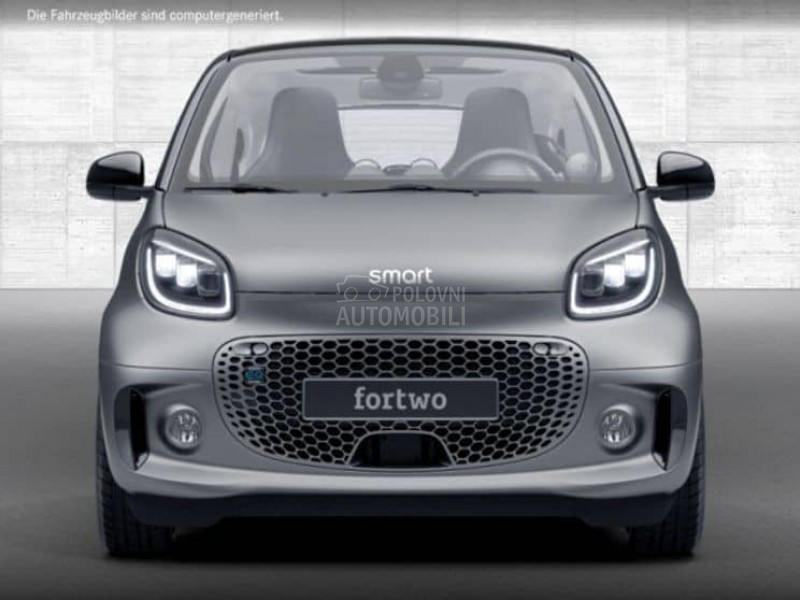Smart ForTwo Elektro MAT sivi JBL