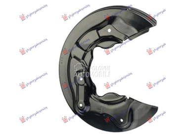 ZASTITA ZADNJEG KOCIONOG DI... za Volkswagen Golf od 2008. do 2013. god.