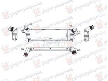 HLADNJAK INTERKULERA 1.9 DC... za Renault Kangoo od 1998. do 2003. god.