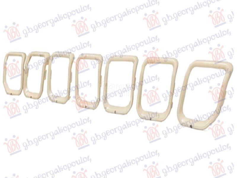 LAJSNA PVC MASKE BELA (SET...