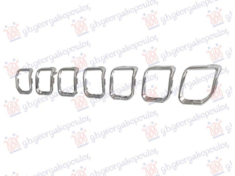 LAJSNA PVC MASKE HROM (SET...