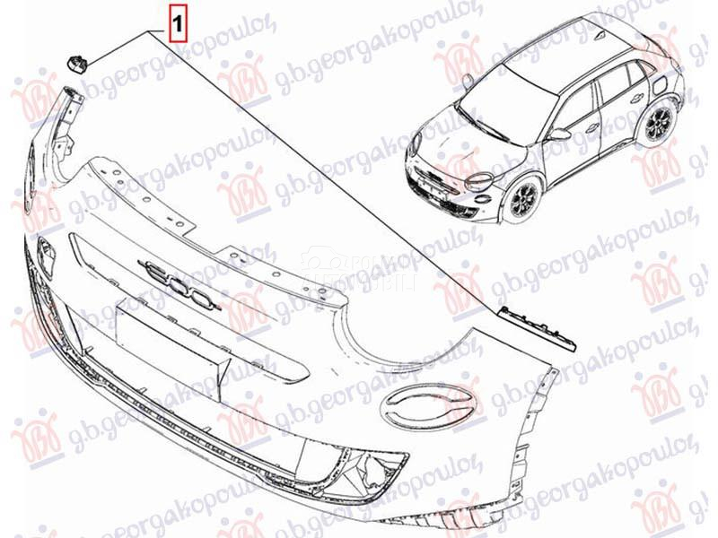 NOSAC PREDNJEG BRANIKA BOCN...