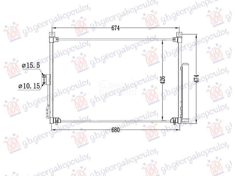 HLADNJAK KLIME BENZIN/DIZEL...