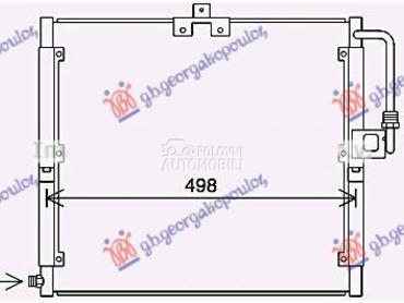 HLADNJAK KLIME BENZIN/DIZEL... za Mercedes Benz G Klasa od 1989. do 2025. god.