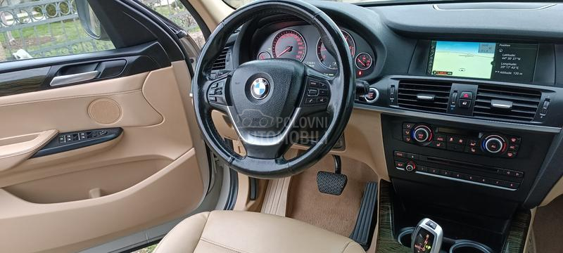 BMW X3 X-DRIVE v. servis