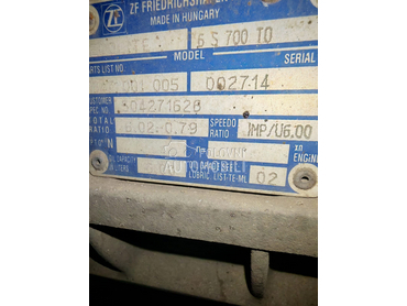 Eurocargo menjač ZF 6s 700 TO