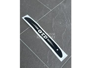 GTD nalepnica za 3 stop NOVO za Volkswagen Ostalo