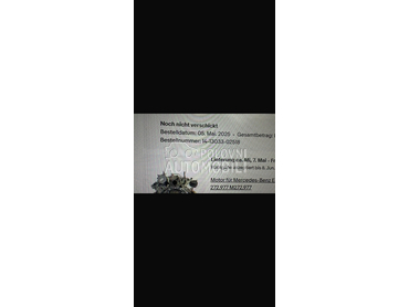 kompletan motor za Mercedes Benz E 350 od 2013. do 2016. god.