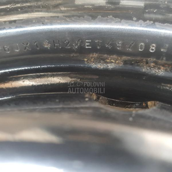 Čelične felne mazda 14" 4 x 100
