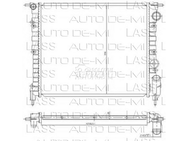 HLADNJAK MOTORA za Renault Clio, R 19, R 21 od 1990. do 1994. god.