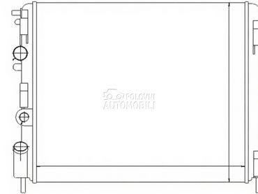 hladnjak motora za Renault Clio, Kangoo, Thalia od 1998. do 2006. god.